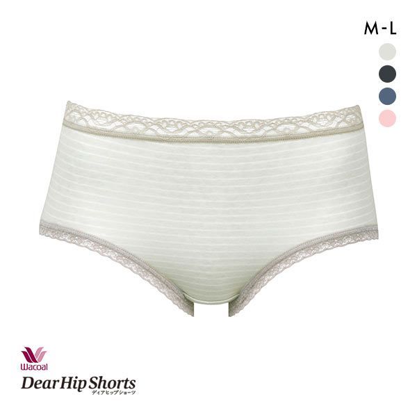 ワコール Wacoal ディアヒップショーツ DearHip Shorts 綿混 ノーマルショーツ ML 単品