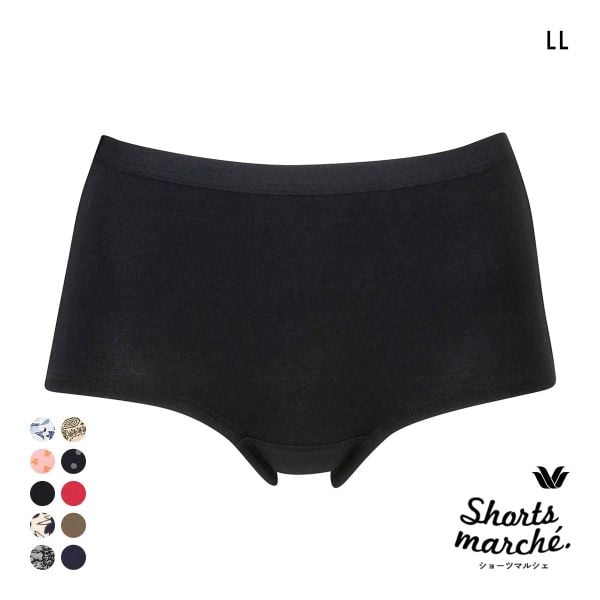 ワコール ショーツマルシェ 綿混 ボーイレングスショーツ LL Wacoal Shorts marche