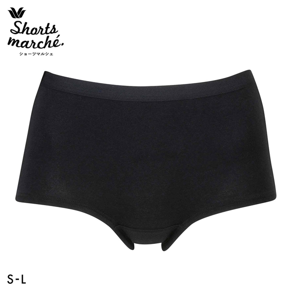 ワコール ショーツマルシェ 綿混 ボーイレングスショーツ SML Wacoal Shorts marche