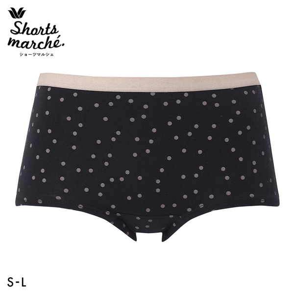 ワコール ショーツマルシェ 綿混 ボーイレングスショーツ SML Wacoal Shorts marche