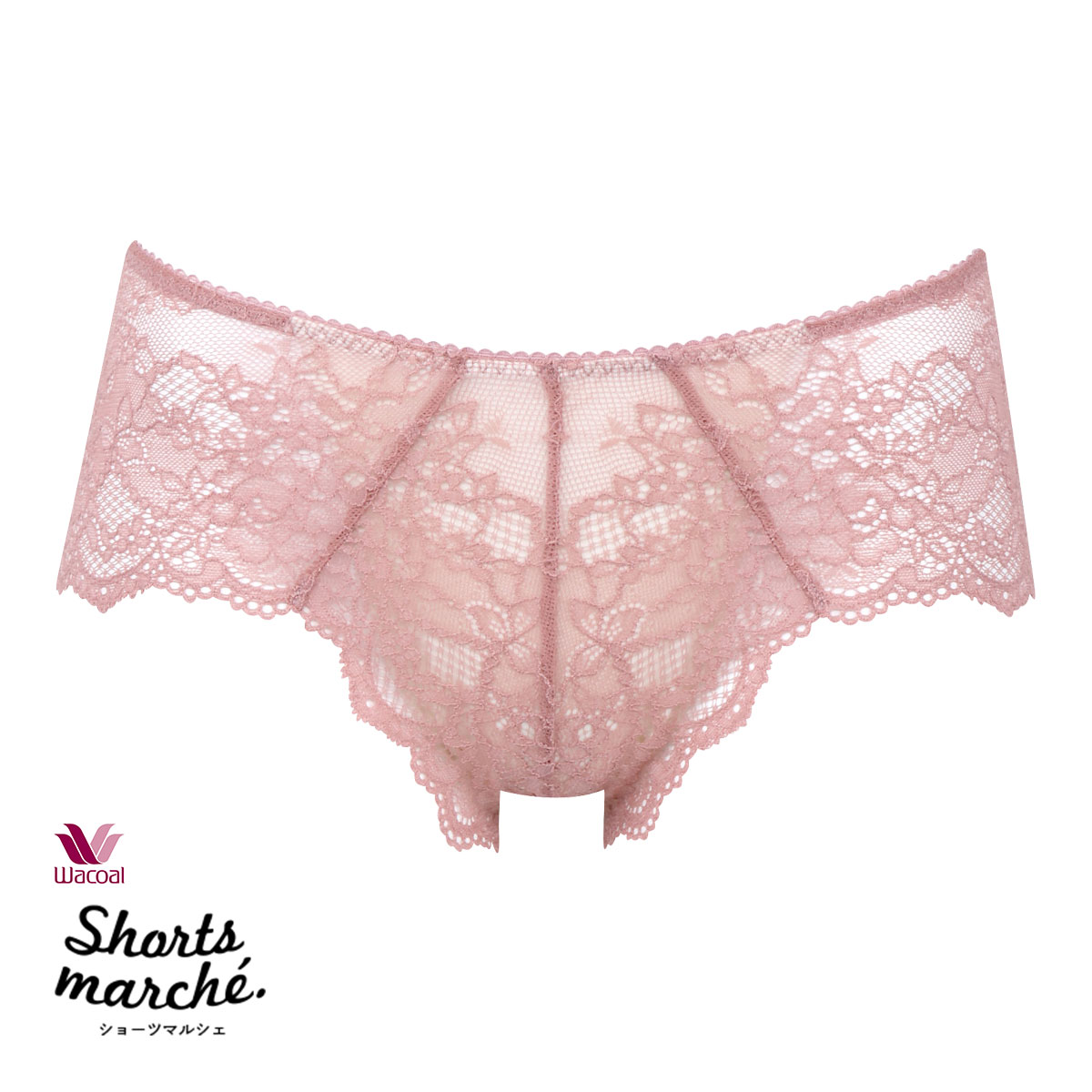 ワコール Wacoal ショーツマルシェ Shorts marche 総レース