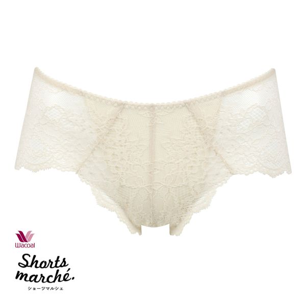 ワコール Wacoal ショーツマルシェ Shorts marche 総レース ノーマルショーツ ML 単品