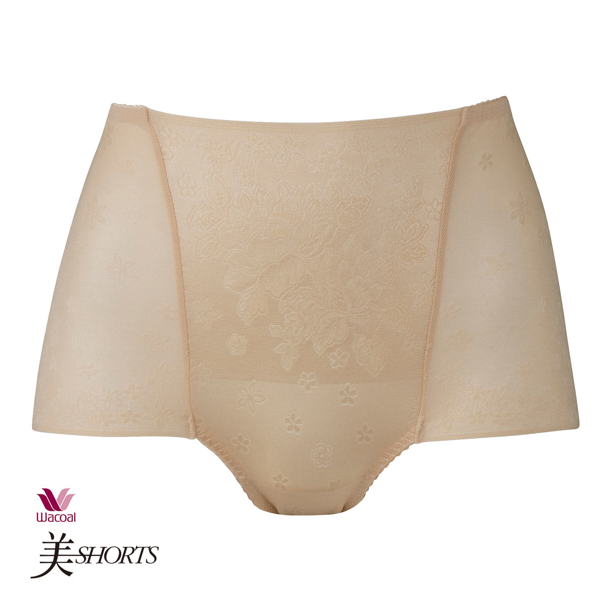 ワコール Wacoal 美SHORTS おなか押さえ ひびきにくい ショーツML スタンダード(BE-ベージュ-M)
