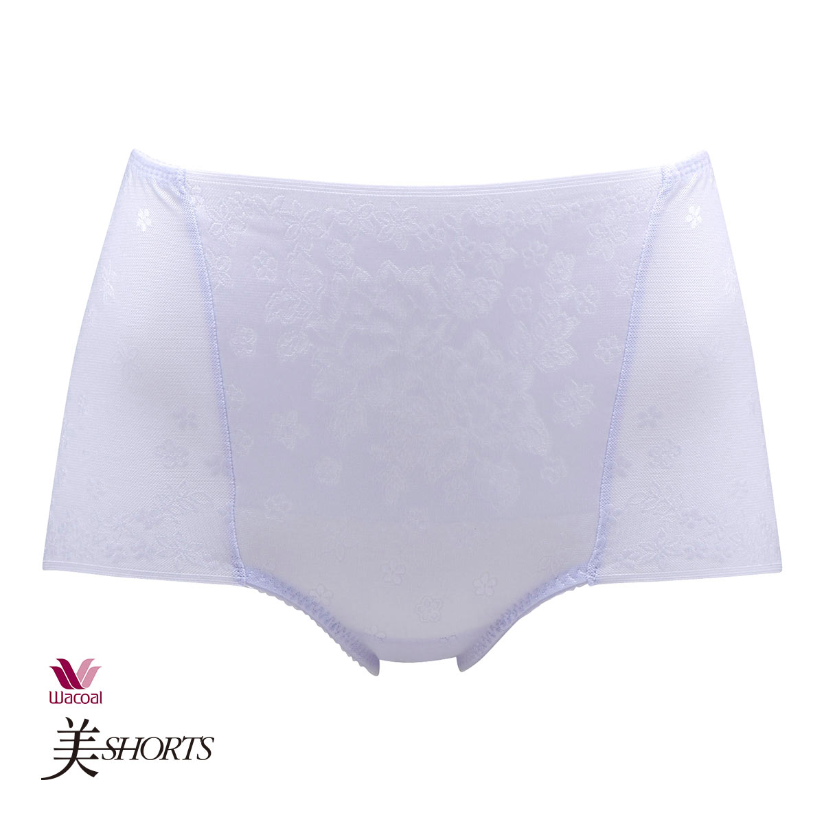ワコール Wacoal 美SHORTS おなか押さえ ひびきにくい ショーツML スタンダード(PU-パープル-M)