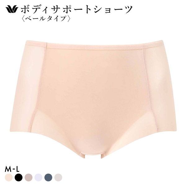 ワコール ボディサポートショーツ ベールタイプ 補整ショーツ ML Wacoal