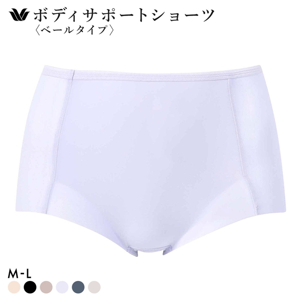 ワコール ボディサポートショーツ ベールタイプ 補整ショーツ ML Wacoal