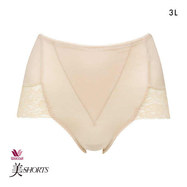 15%OFF【メール便(7)】 ワコール Wacoal 美SHORTS PPG185 ショーツ ハイレッグ 3L おなかおさえ オーガニックコットン 深め ハイウエスト 大きいサイズ 単品 15%OFF【メール便(7)】 ワコール Wacoal 美SHORTS PPG185 ショーツ ハイレッグ 3L おなかおさえ オーガニックコットン 深め ハイウエスト 大きいサイズ 単品