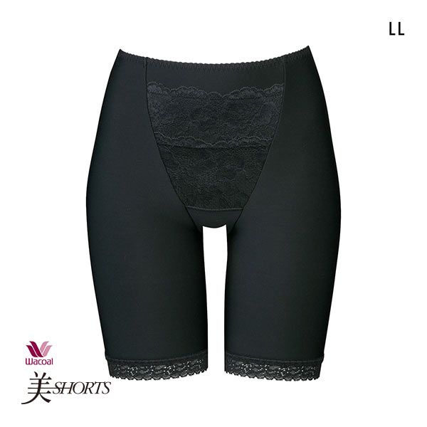 ワコール Wacoal 美SHORTS PPG620 裏起毛 おなか押さえ機能付 ショーツ 深め ハイウエスト ロング LL 単品