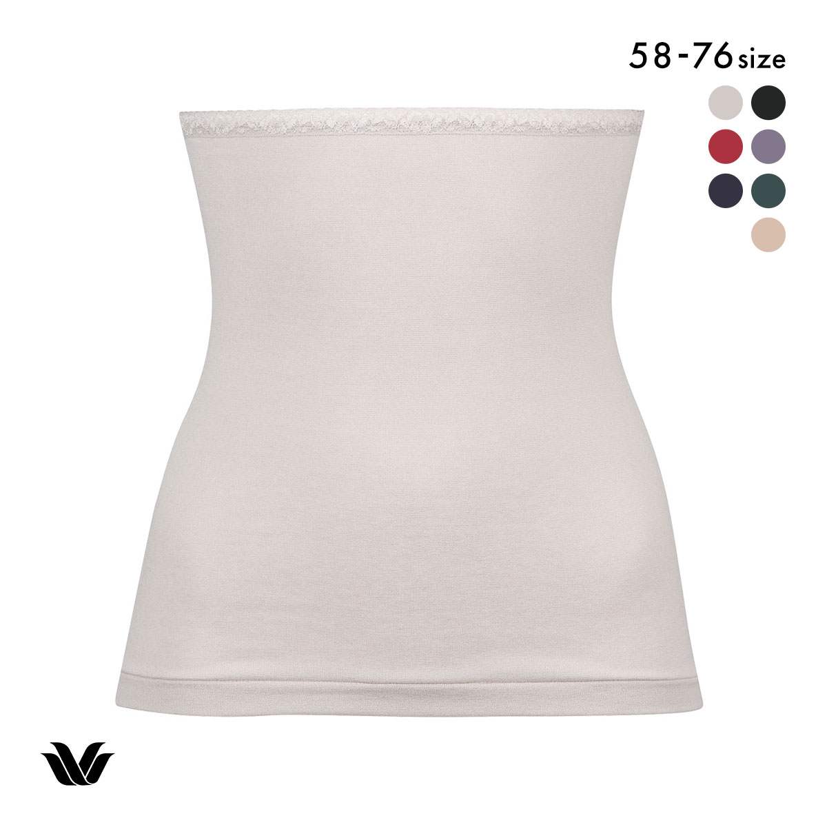 ワコール Wacoal ぬくコレ 腹巻き 綿混 あったか(GG-グレージュ-58-70)