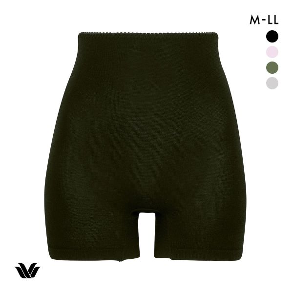 15％OFF【メール便(10)】 ワコール 腹巻き付きパンツ ボーイレングスショーツ ショーツ あったか Wacoal