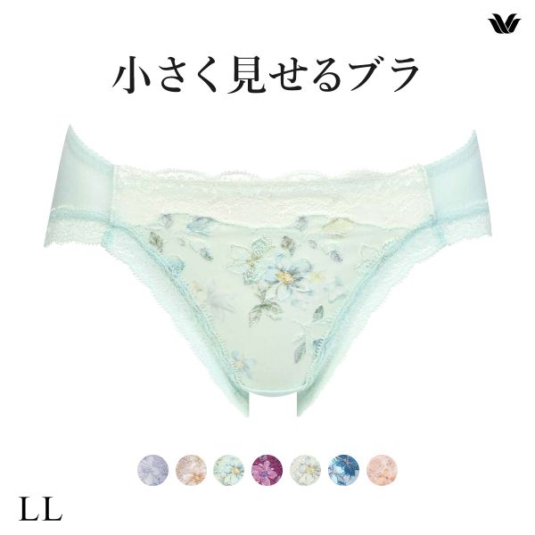 ワコール Wacoal 小さく見せるブラ BRB453 スタンダード ショーツ LL 単品