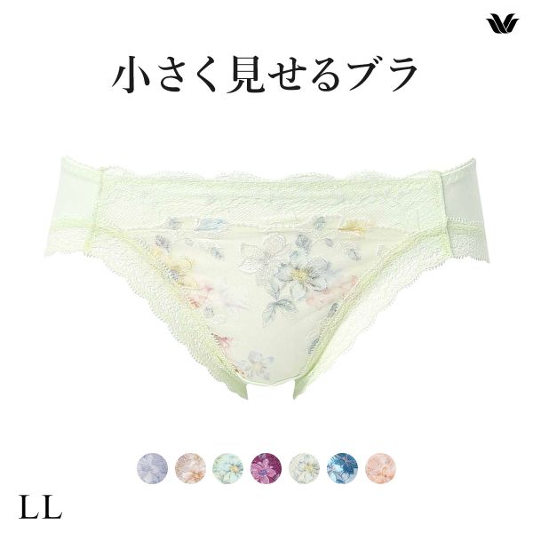 ワコール Wacoal 小さく見せるブラ BRB453 スタンダード ショーツ LL 単品