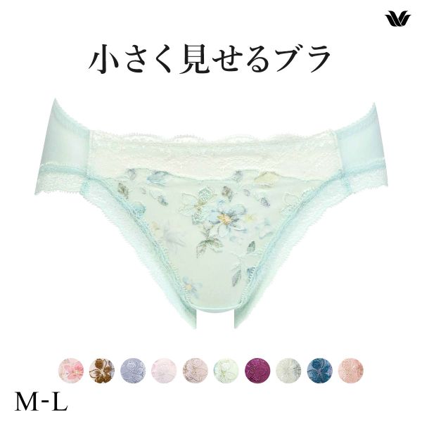 ワコール Wacoal 小さく見せるブラ BRB453 スタンダード ショーツ ML 単品