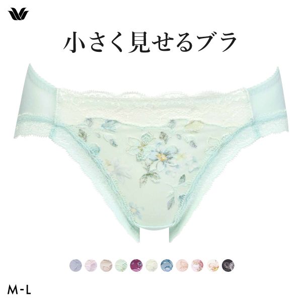 ワコール Wacoal 小さく見せるブラ BRB453 スタンダード ショーツ ML