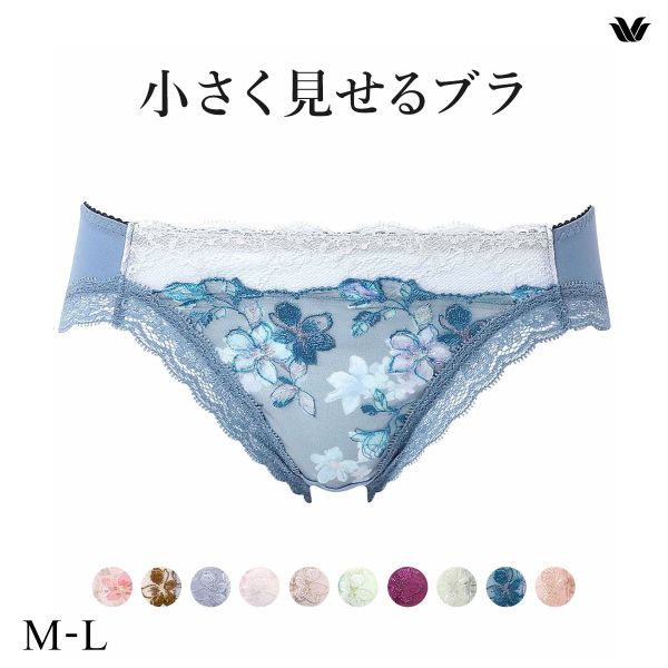 ワコール Wacoal 小さく見せるブラ BRB453 スタンダード ショーツ ML 単品