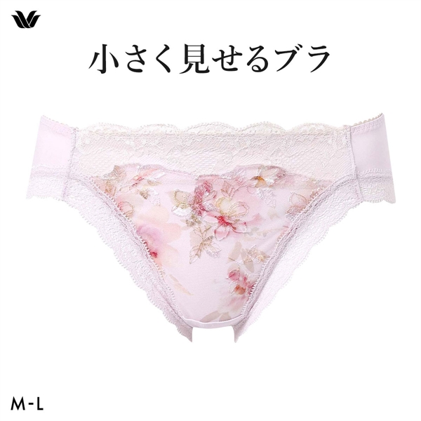 ワコール Wacoal 小さく見せるブラ BRB453 スタンダード ショーツ ML