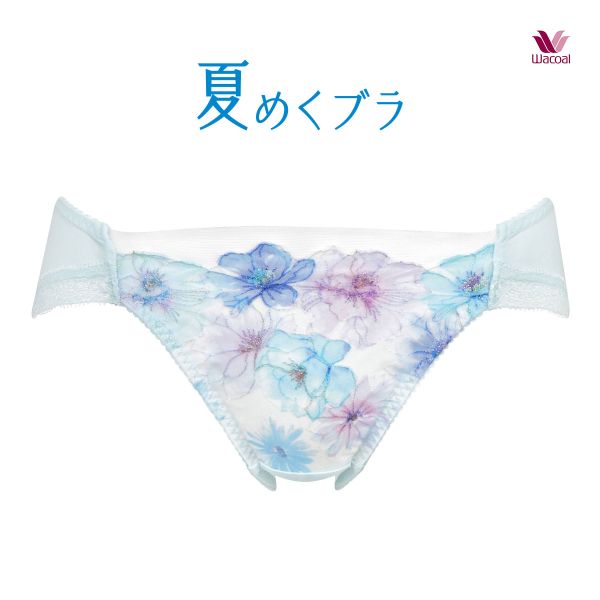 ワコール Wacoal BRB465 夏めくブラ ノーマルショーツ ML ハイレッグ ビキニタイプ