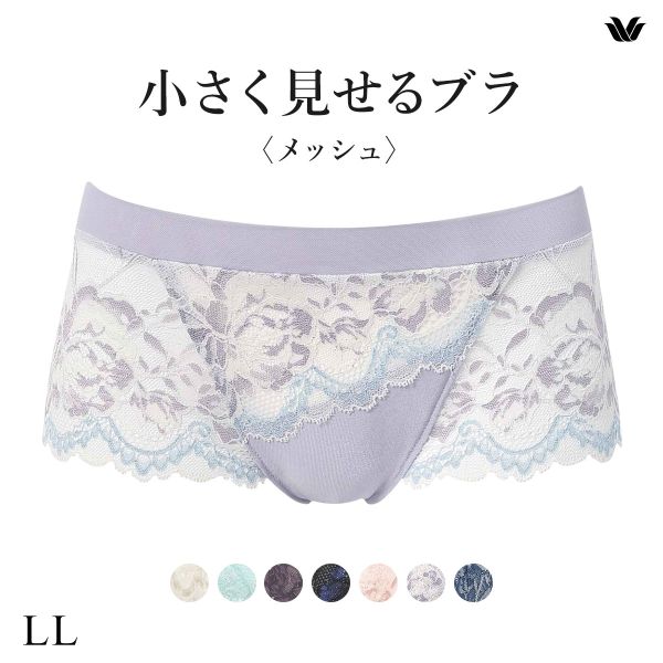 15%OFF【メール便(4)】 ワコール Wacoal 小さく見せるブラ BRB329 PRA229 ボーイレングスショーツ レース LL 単品 15%OFF【メール便(4)】 ワコール Wacoal 小さく見せるブラ BRB329 PRA229 ボーイレングスショーツ レース LL 単品