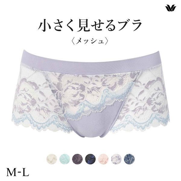 15%OFF【メール便(4)】 ワコール Wacoal 小さく見せるブラ BRB329 PRA229 ボーイレングスショーツ レース ML 単品 15%OFF【メール便(4)】 ワコール Wacoal 小さく見せるブラ BRB329 PRA229 ボーイレングスショーツ レース ML 単品