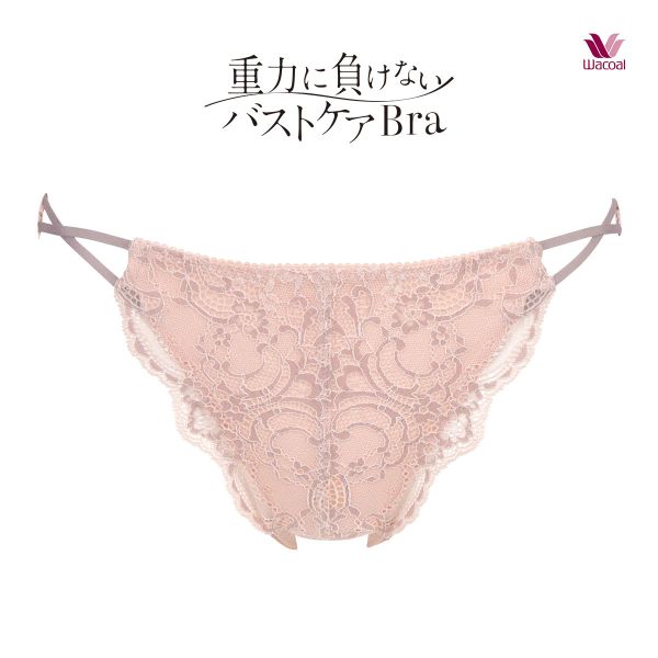 ワコール Wacoal 重力に負けないバストケアブラ BRA184 PRA484 ショーツ Tバック M バックレース 単品