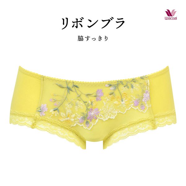 ワコール Wacoal BRB413 PRA613 リボンブラ 脇すっきり ショーツ ボーイレングス ML 単品