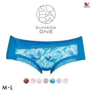 ワコール Wacoal SUHADA ONE スハダワン BRB421 ショーツ ボーイレングス ML スーパービキニ フリーカッティング ヘム PRA621 単品