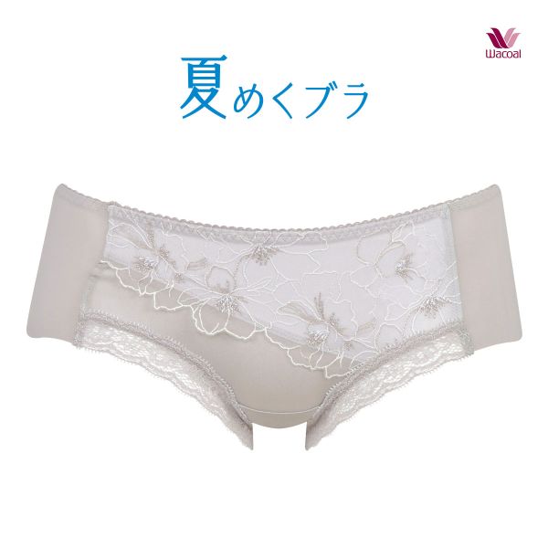 ワコール Wacoal BRB465 夏めくブラ ボーイレングスショーツ ML スーパービキニ ひびきにくい