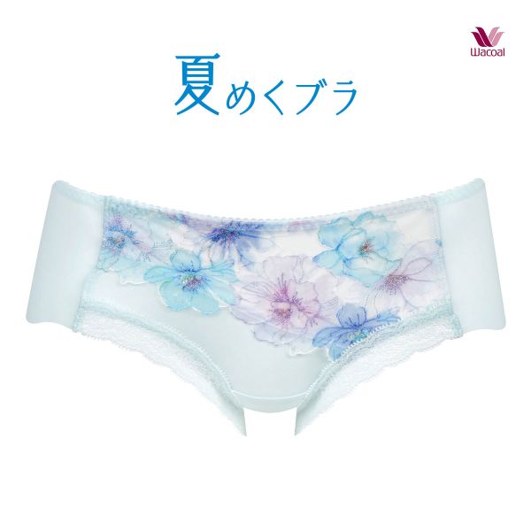 ワコール Wacoal BRB465 夏めくブラ ボーイレングスショーツ ML スーパービキニ ひびきにくい