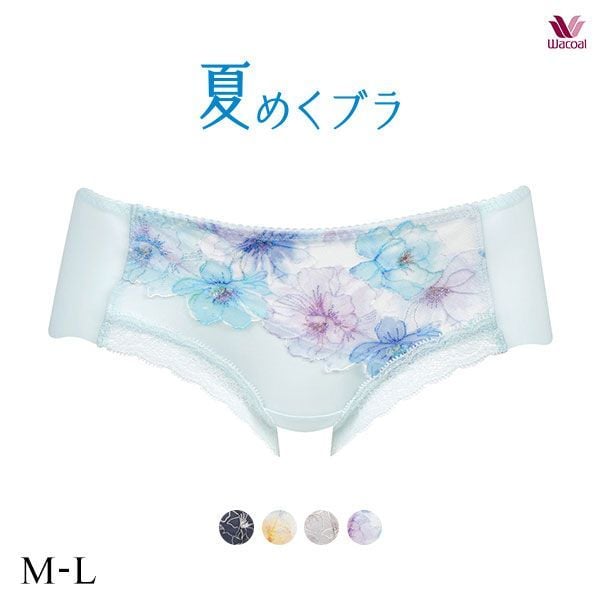 WACOAL Premium花柄ブラジャーソングセット サルート Salute ワコール Wacoal ショーツ パンツ ソング