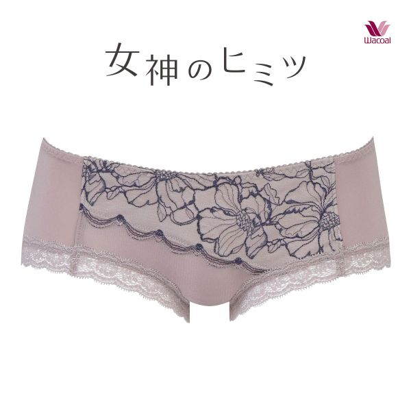 ワコール Wacoal 女神のヒミツ BRB476 ペア ボーイレングス ショーツ ML スーパービキニ PRA676 単品
