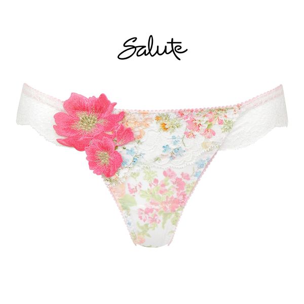 ワコール Wacoal サルート Salute 24SS先行 01G PTJ401 Tバックショーツ ML 単品 コア