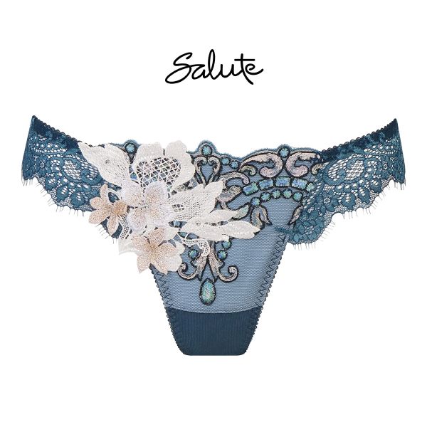 ワコール Wacoal サルート Salute 24SS先行 02G PTJ402 Tバックショーツ ソング タンガ M 単品 プレステージ