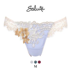 ワコール Wacoal サルート Salute 24SS先行 02G PTJ402 Tバックショーツ ソング タンガ M 単品 プレステージ