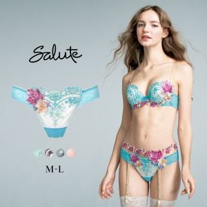 ワコール サルート 13グループ 13G Tバックショーツ ML ソング バックレース Wacoal Salute PTJ413 25SSフェア