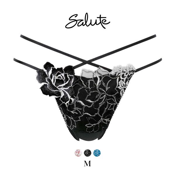 ワコール サルート 17グループ 17G Tバックショーツ M ストリング Wacoal Salute PTJ417 25SSブルーム