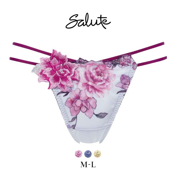ワコール サルート 21グループ 21G Tバックショーツ ML タンガ ソング Wacoal Salute PTJ421 25AW先行コア