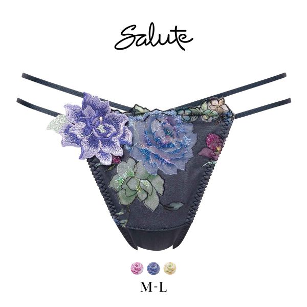 ワコール サルート 21グループ 21G Tバックショーツ ML タンガ ソング Wacoal Salute PTJ421 25AW先行コア