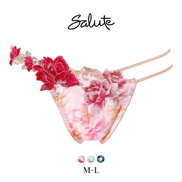 ワコール サルート 26グループ 26G Tバックショーツ ML タンガ ソング Wacoal Salute PTJ426 25AWシーズン
