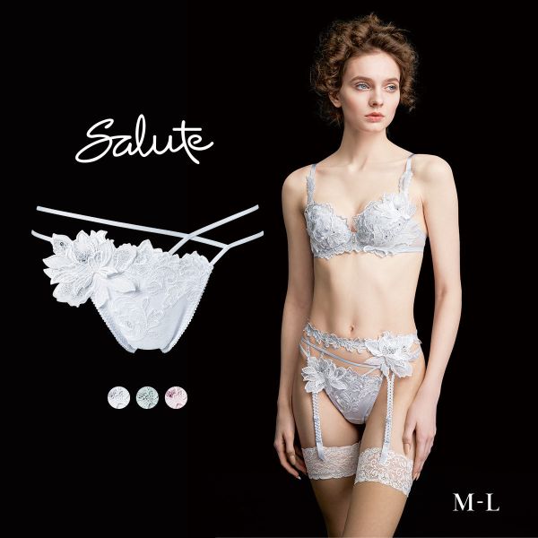 ワコール サルート 32グループ 32G Tバックショーツ ソング タンガ M L Wacoal Salute PTJ432 26SS先行プレステージ