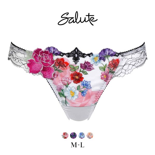 ワコール サルート 60グループ 60G Tバックショーツ ソング ML Wacoal Salute PTJ460 24AWシーズン