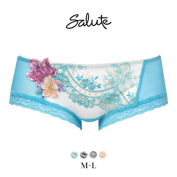 ワコール サルート 13グループ 13G ボーイレングスショーツ ML Wacoal Salute PTJ513 25SSフェア