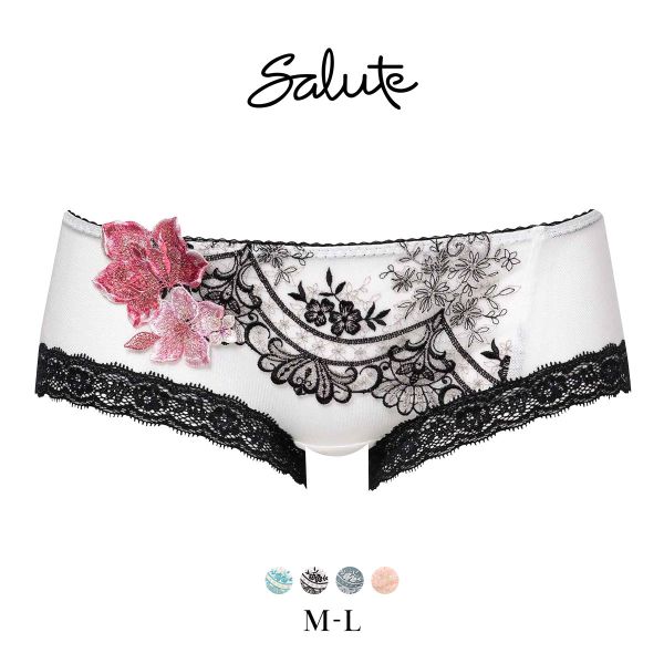 ワコール サルート 13グループ 13G ボーイレングスショーツ ML Wacoal Salute PTJ513 25SSフェア