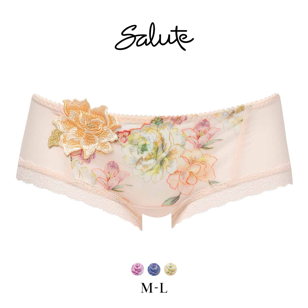 ワコール サルート 21グループ 21G ボーイレングスショーツ ML