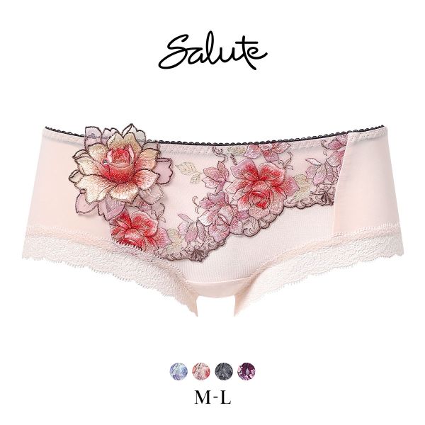 ワコール サルート 23グループ 23G ボーイレングスショーツ ML Wacoal Salute PTJ523 25AWフェア