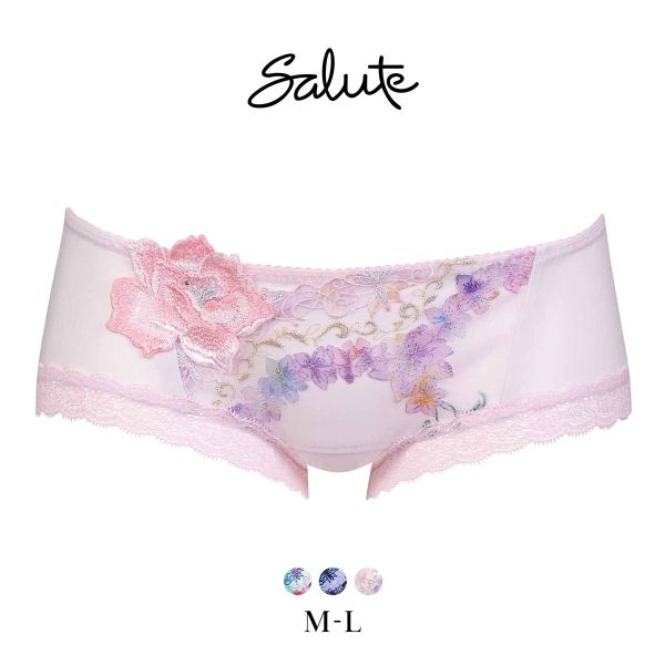 ワコール サルート 50グループ 50G ボーイレングスショーツ ML Wacoal Salute PTJ550 25SS先行コア