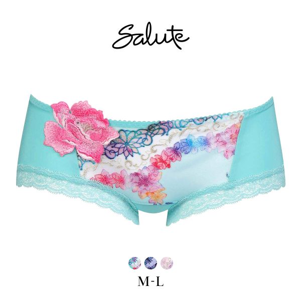 ワコール サルート 50グループ 50G ボーイレングスショーツ ML Wacoal Salute PTJ550 25SS先行コア