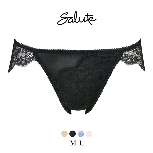 ワコール Wacoal サルート Salute series00 総レース スタンダード ショーツ ML スーパービキニ ハイレッグ 単品