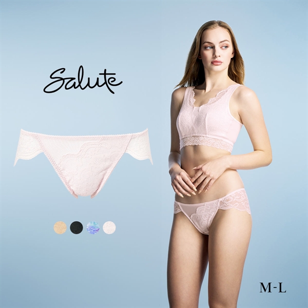 ワコール Wacoal サルート Salute series00 総レース スタンダード ショーツ ML スーパービキニ ハイレッグ 単品