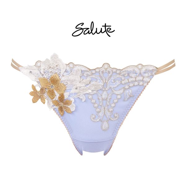 ワコール Wacoal サルート Salute 24SS先行 02G PTJ702 ショーツ ML ハイレッグ バックレース サイドループ 単品 プレステージ