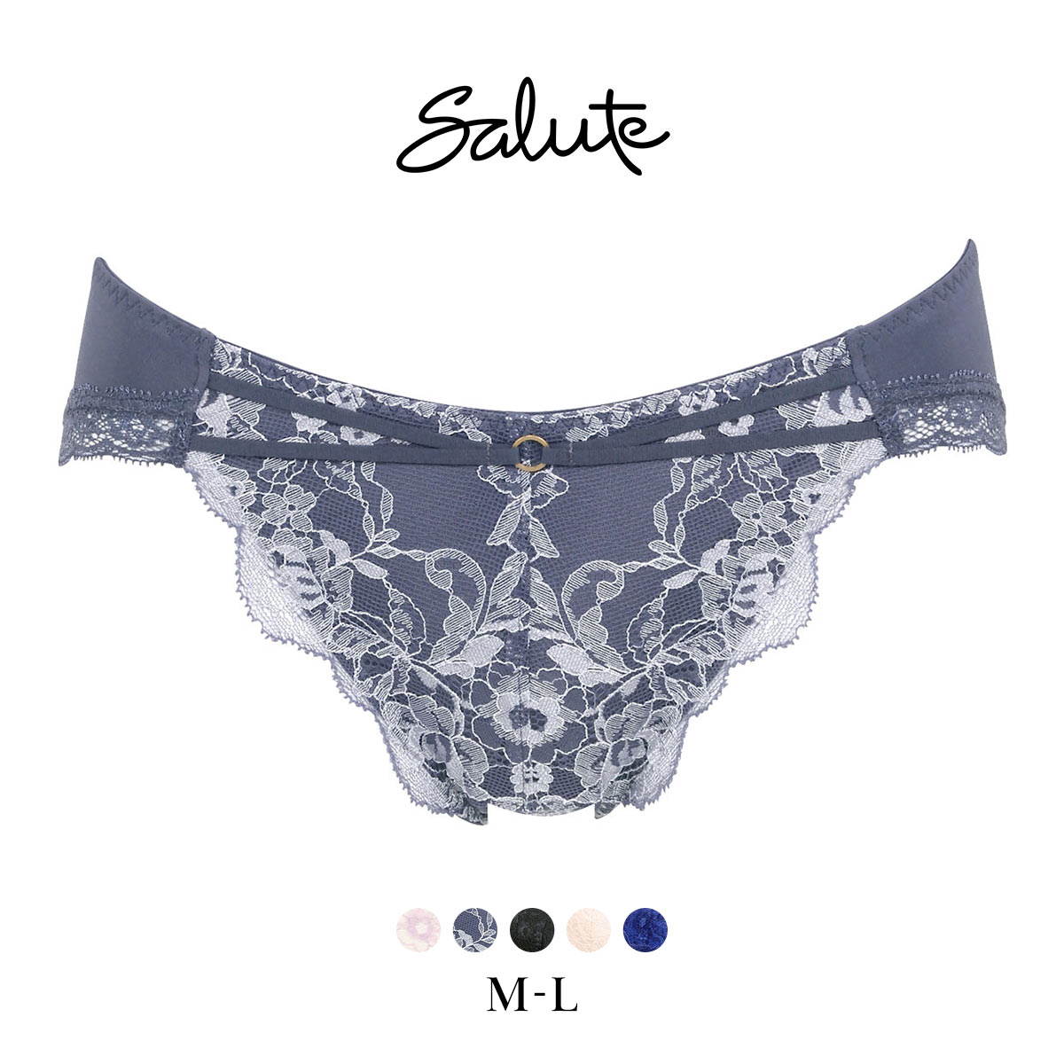 ワコール Wacoal サルート Salute 20G BTJ120 BTJ720 ショーツ ML ハイレッグ 単品(VI-バイオレット-M)